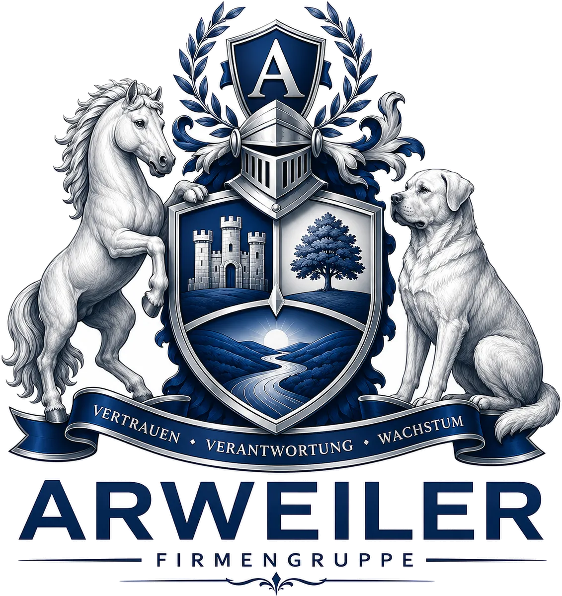 Wappen-Logo der Firmengruppe Arweiler